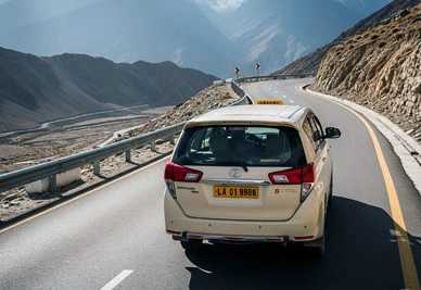 Leh to Chandigarh Taxi Service