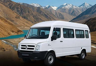 Leh to Manali tempo traveller