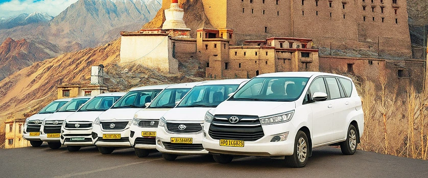 manali to leh taxi service